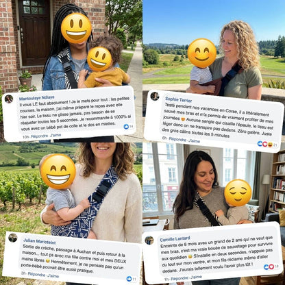 Le Porte-Bébé Bandoulière